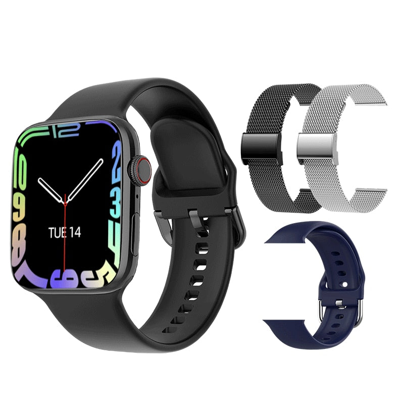 NEW Smart Watch Series 8 HD Screen Sport Heart Rate Blood Pressure Fitness Tracker Bluetooth Call Men Women Smartwatch for Apple