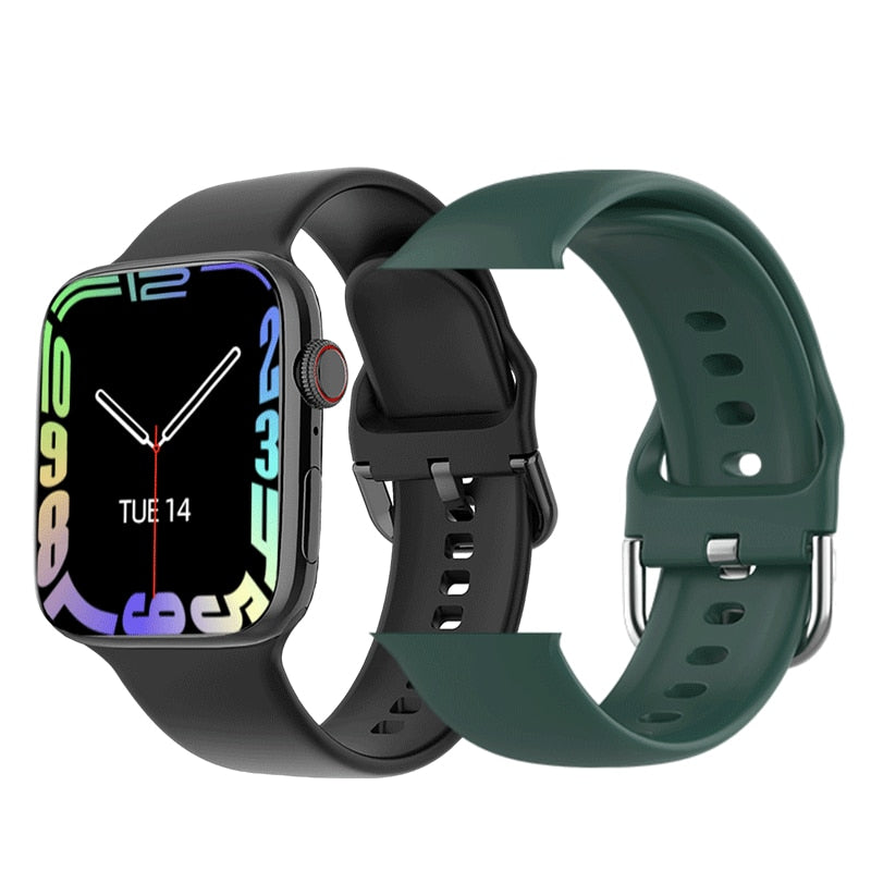 NEW Smart Watch Series 8 HD Screen Sport Heart Rate Blood Pressure Fitness Tracker Bluetooth Call Men Women Smartwatch for Apple