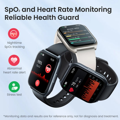 Reloj inteligente HAYLOU Watch 2 Pro (LS02 Pro) pantalla HD de 1,85 pulgadas Monitor de ritmo cardíaco SpO2 100 modos de entrenamiento reloj inteligente para hombres y mujeres